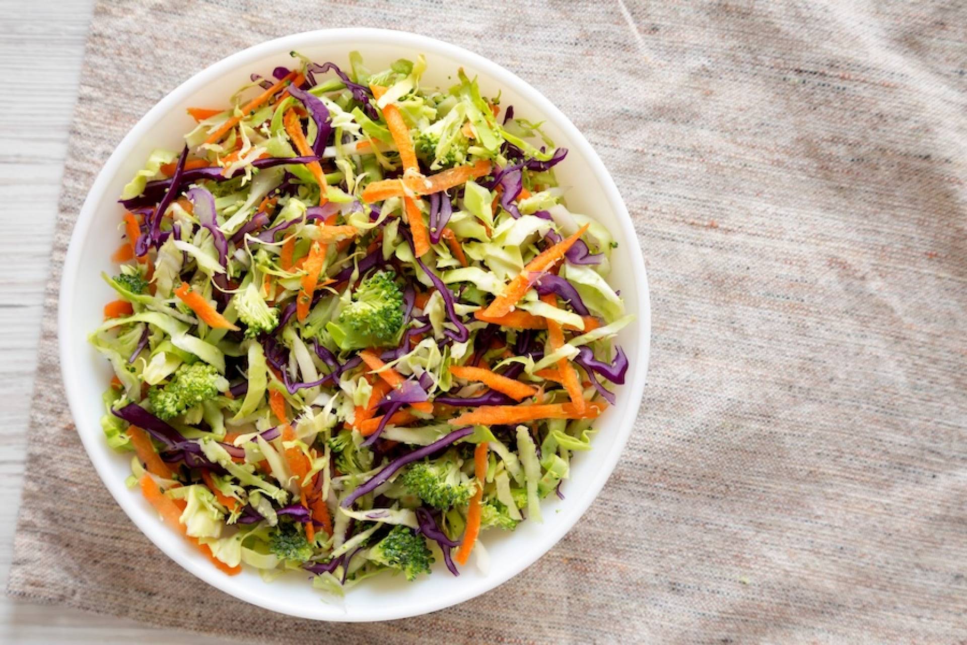 Winter Cruciferous Salad-Steak