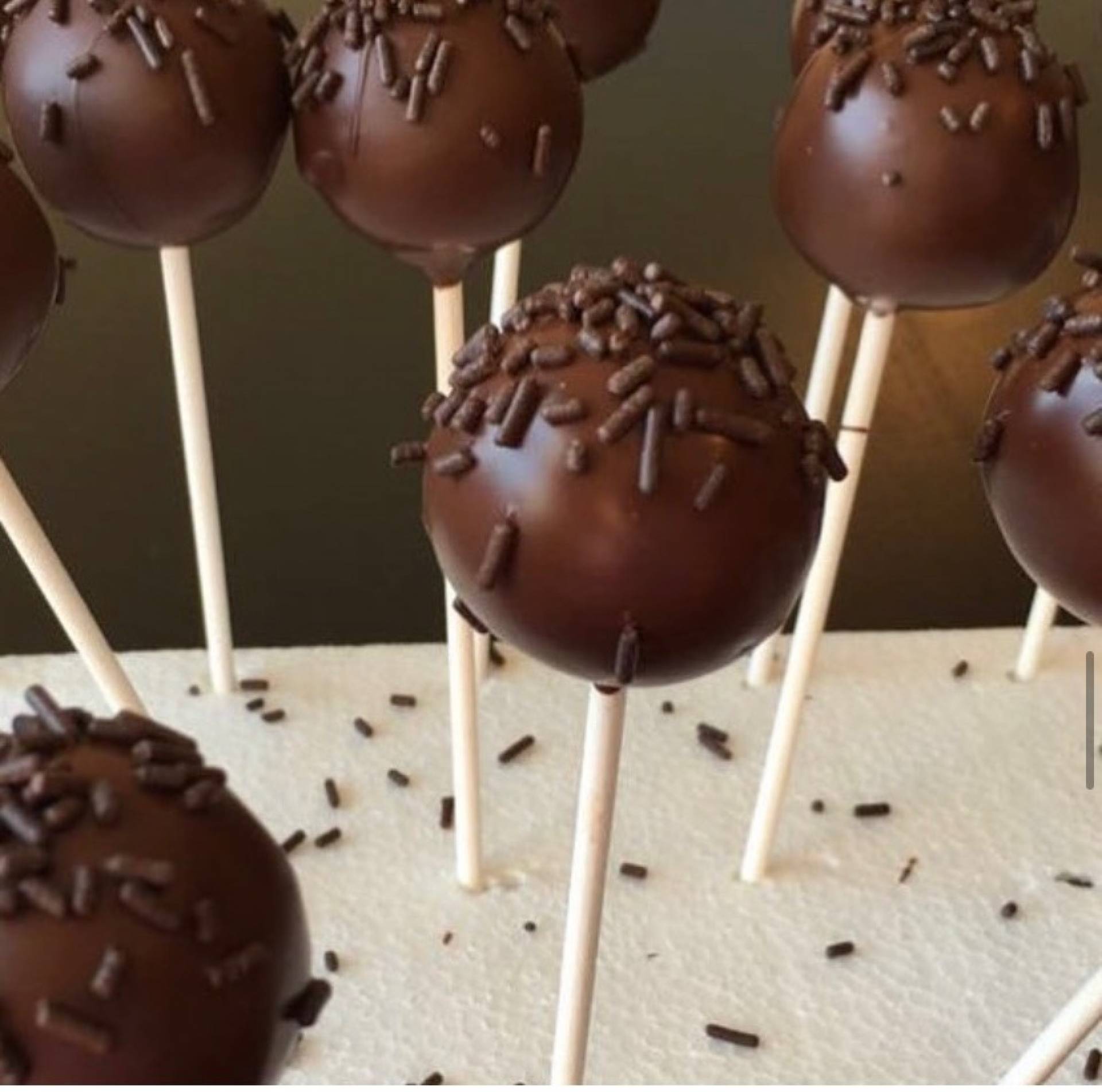 Chocolate Protein Cake Pops