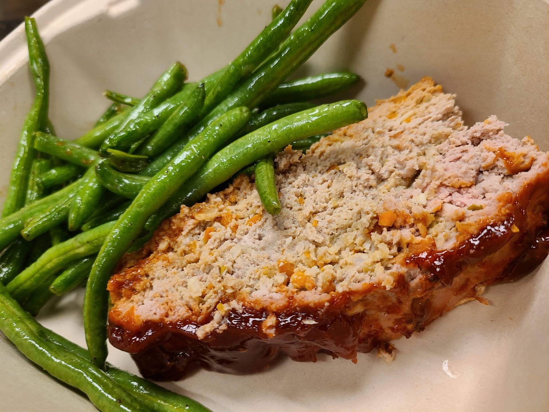 KIDS MEAL: Turkey meatloaf