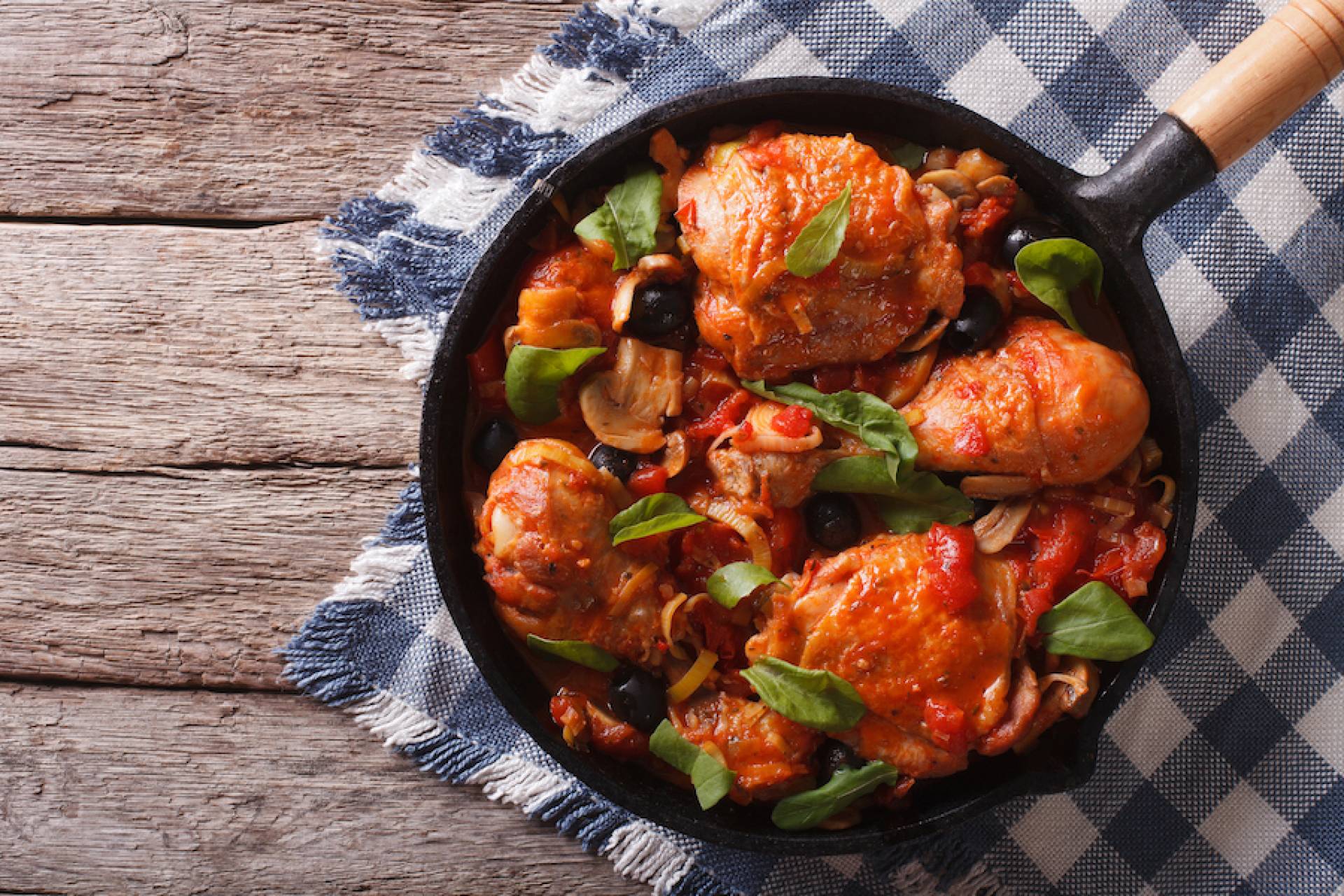 KIDS MEAL: Chicken cacciatore