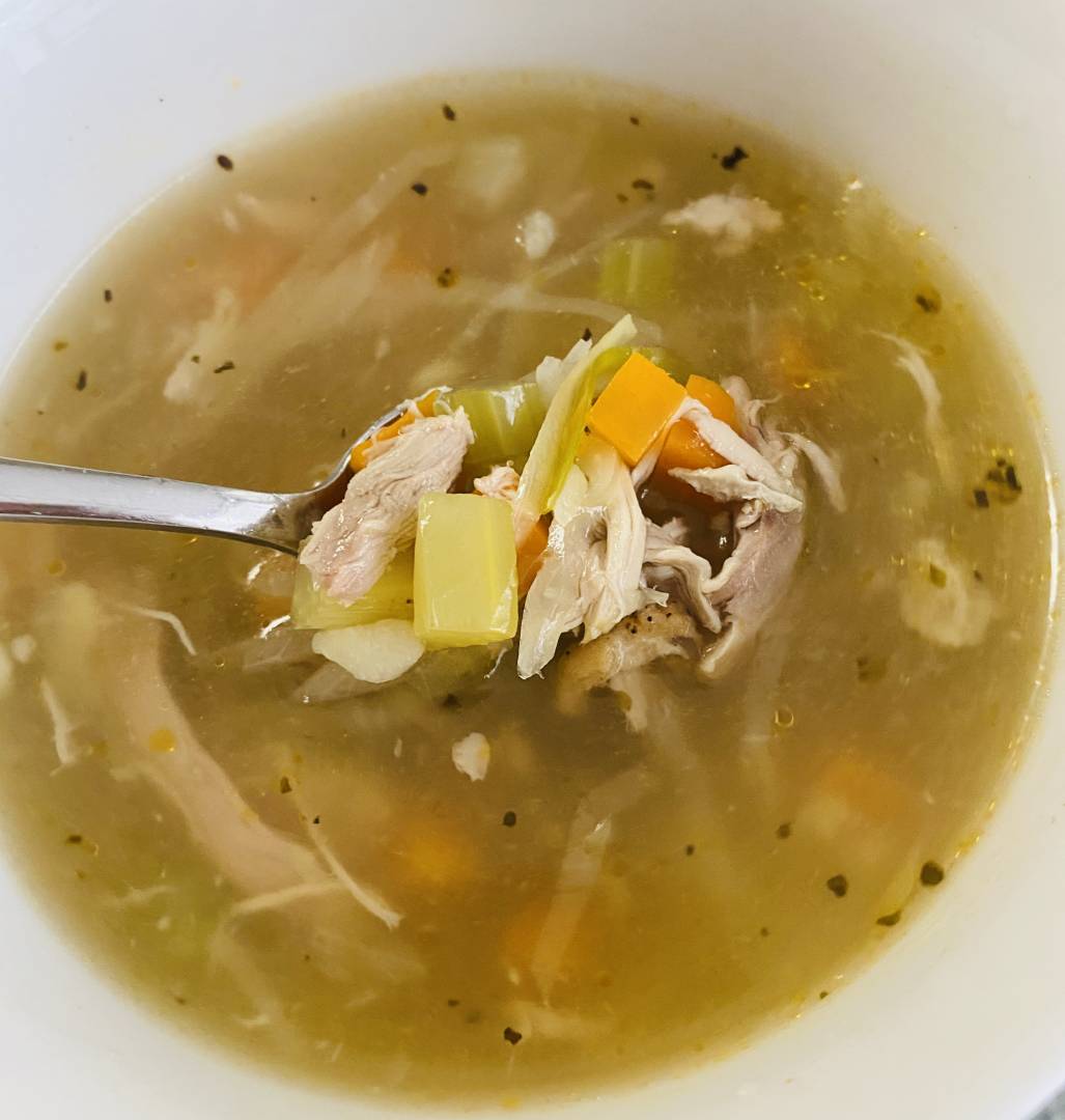 Chicken Vegetable and Wild Rice Soup Chicken Vegetable and Wild Rice Soup