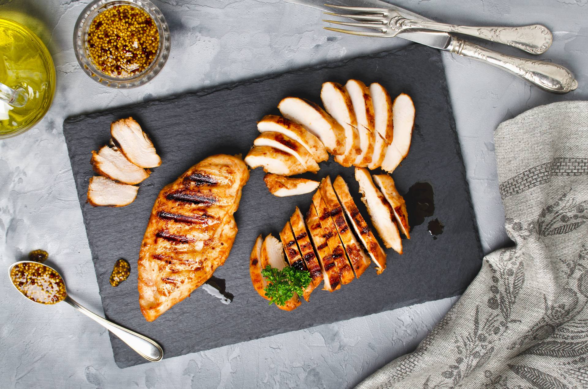 Balsamic grilled chicken