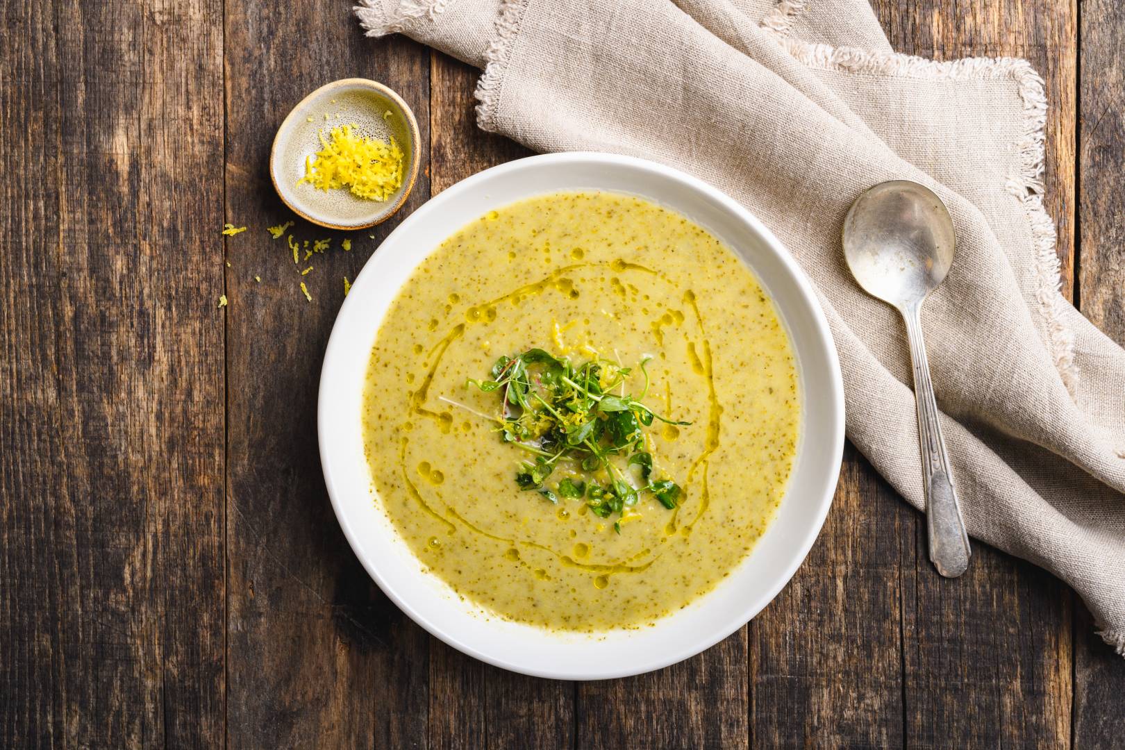 Lemony Broccoli & Potato Soup Lemony Broccoli & Potato Soup