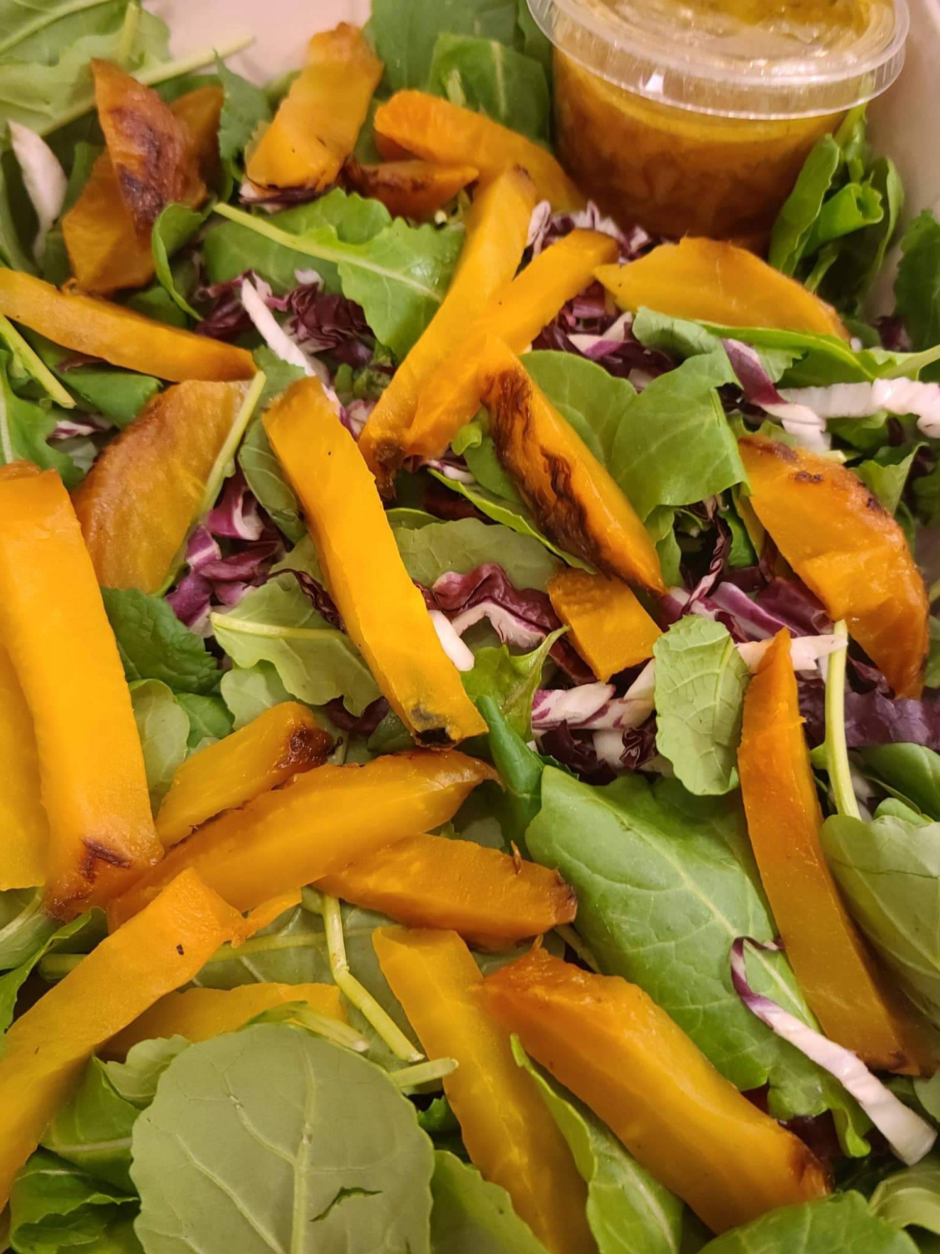 Autumn Harvest Salad-Salmon Autumn Harvest Salad-Salmon