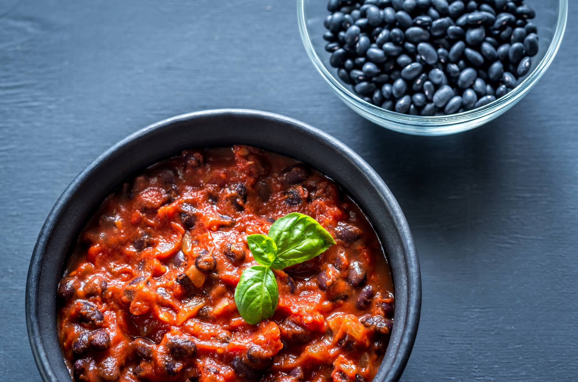 Vegetarian Sweet Potato & Black Bean Chili