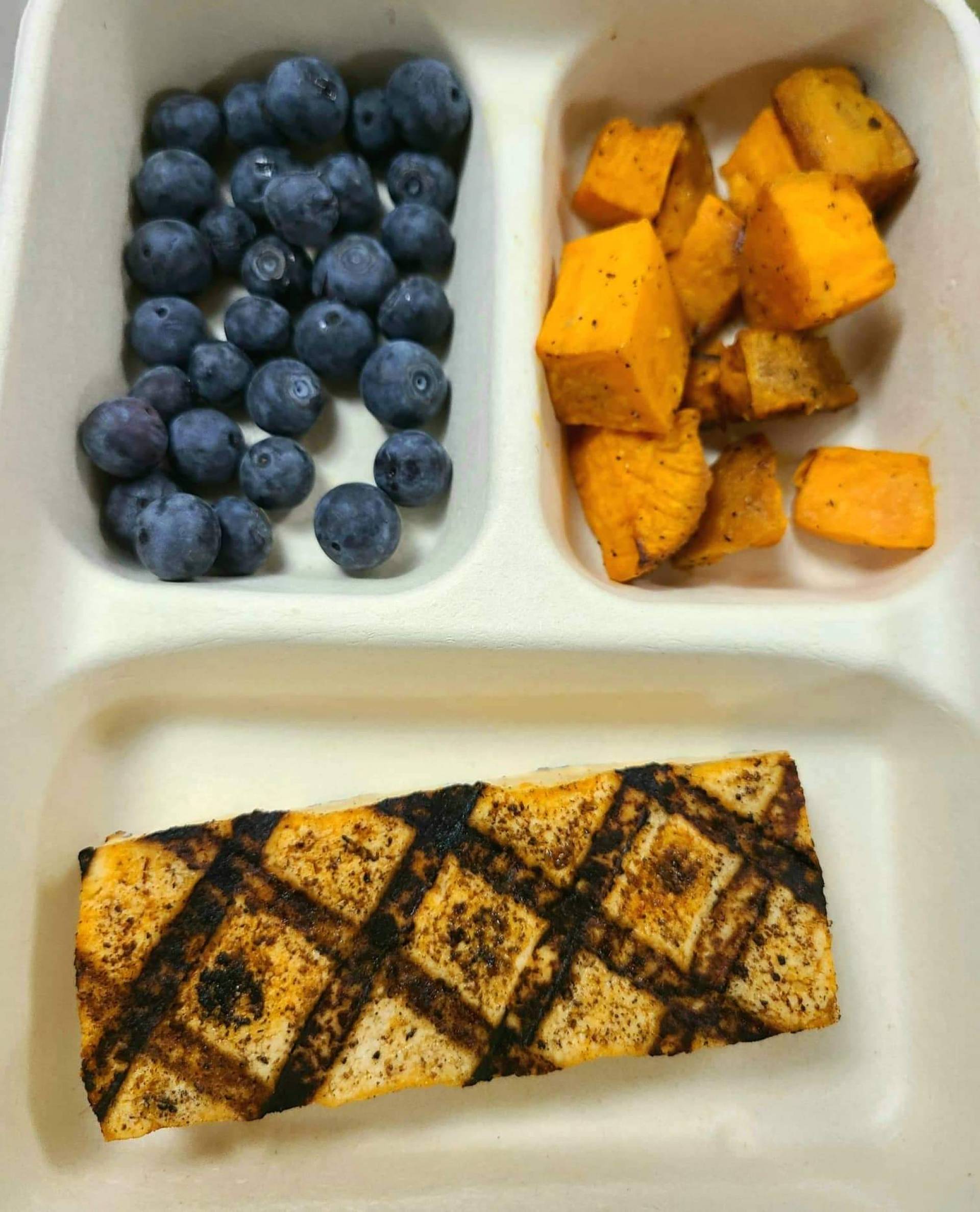 Kids lunch: Grilled Tofu