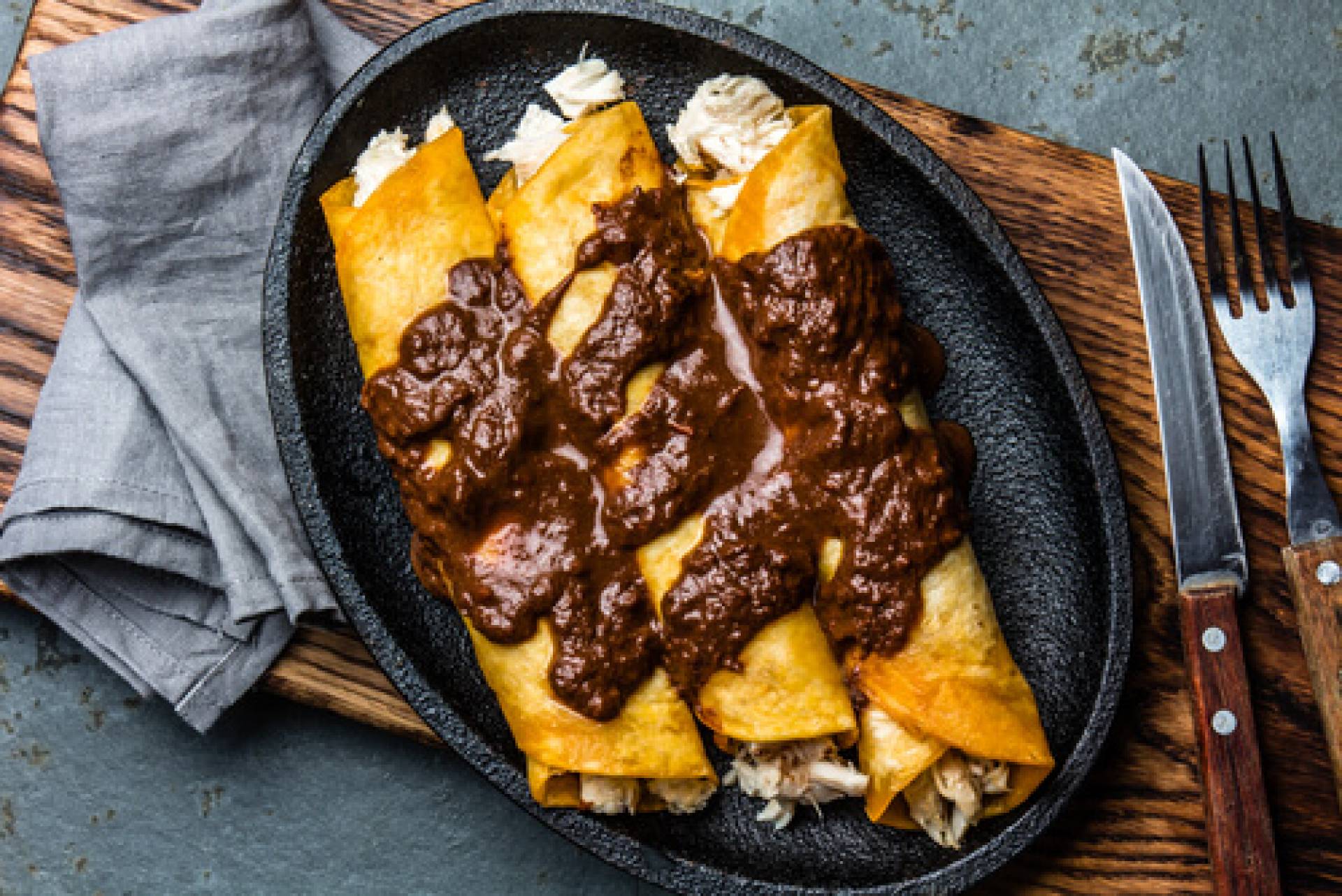 Enchiladas - Chicken Enchiladas - Chicken