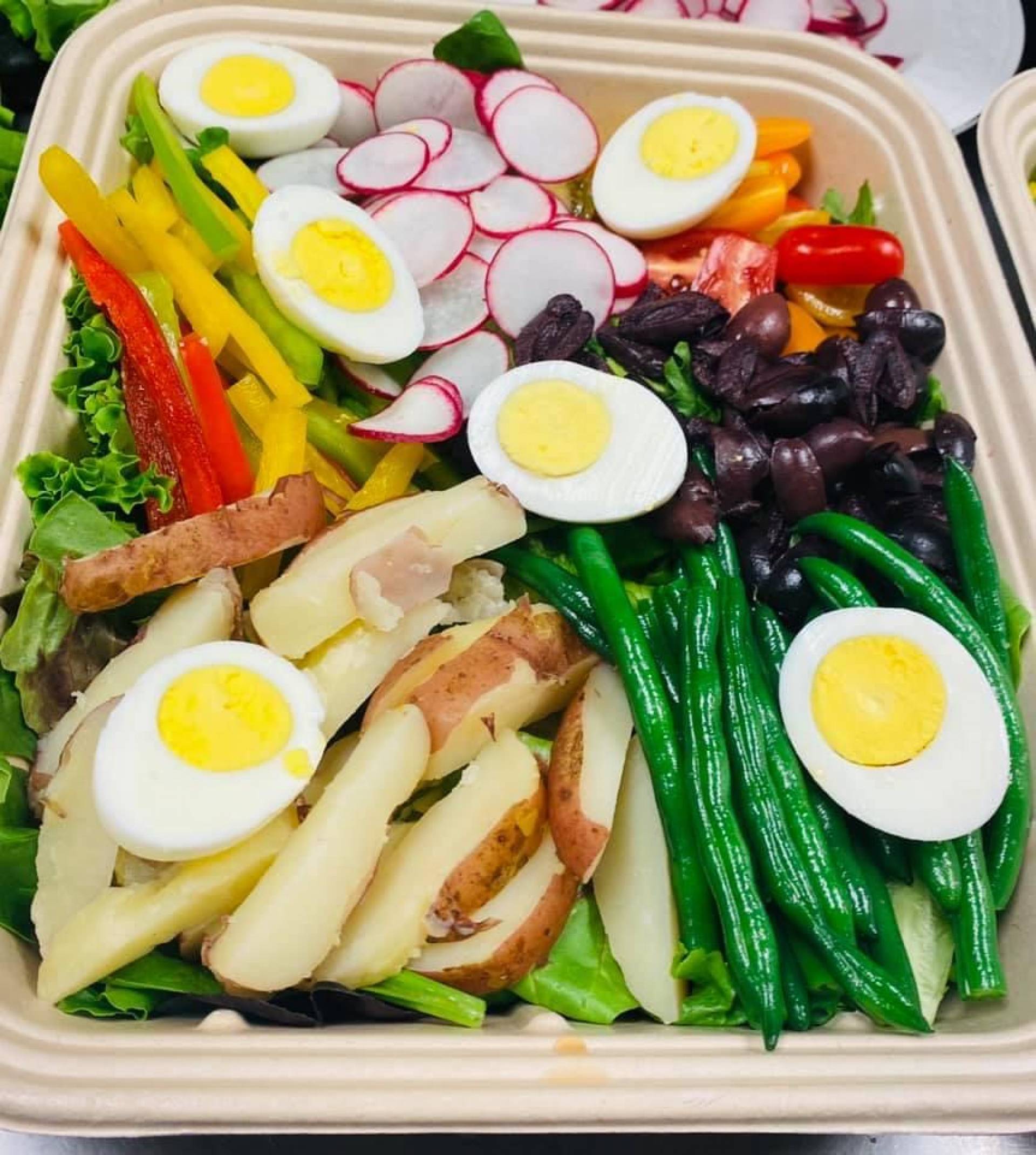 Nicoise Salad-shrimp