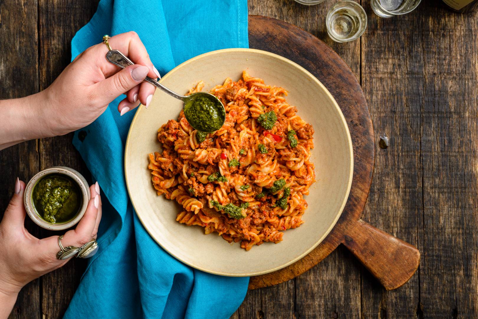 GF Pasta with meat sauce