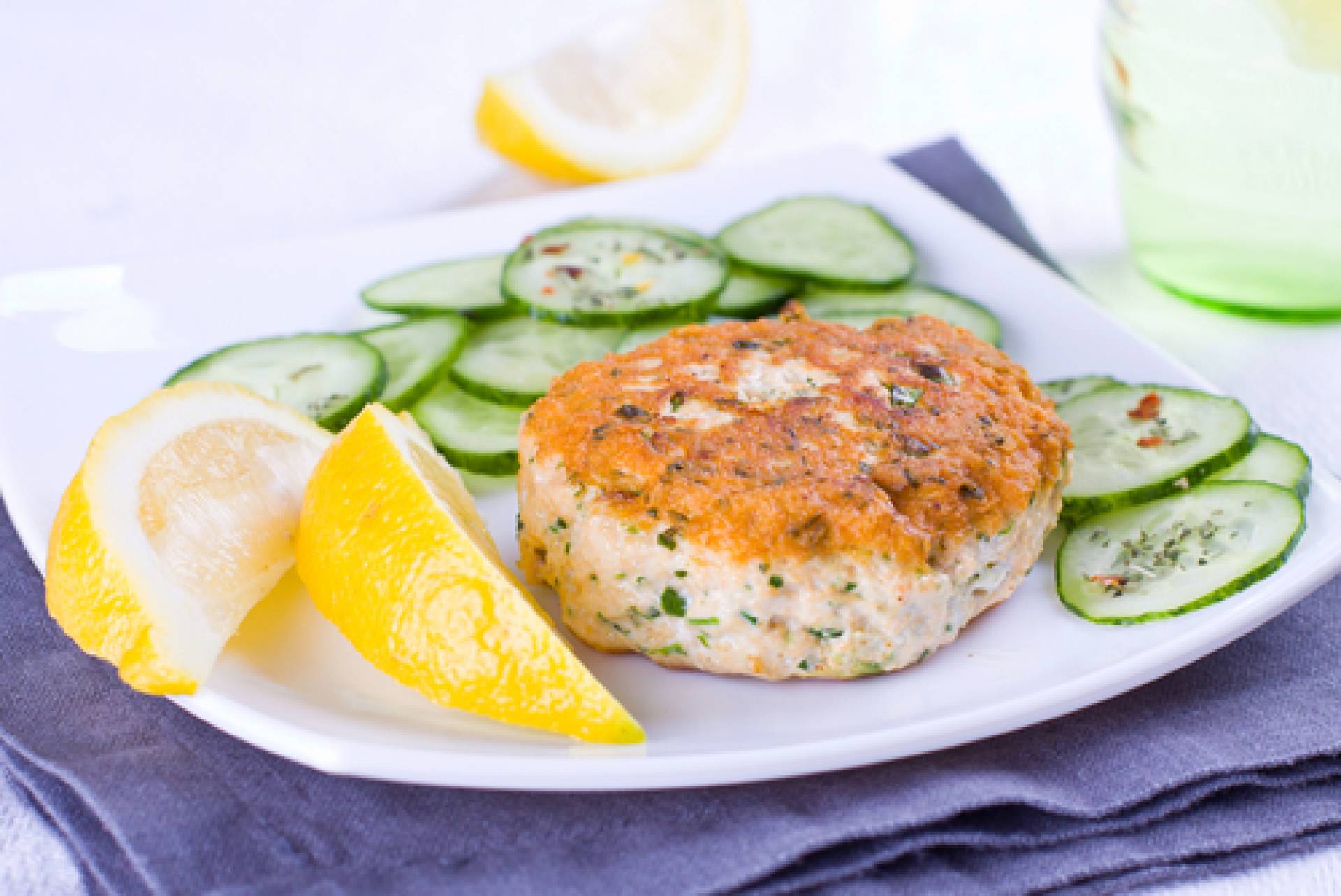 Salmon Burger Salmon Burger