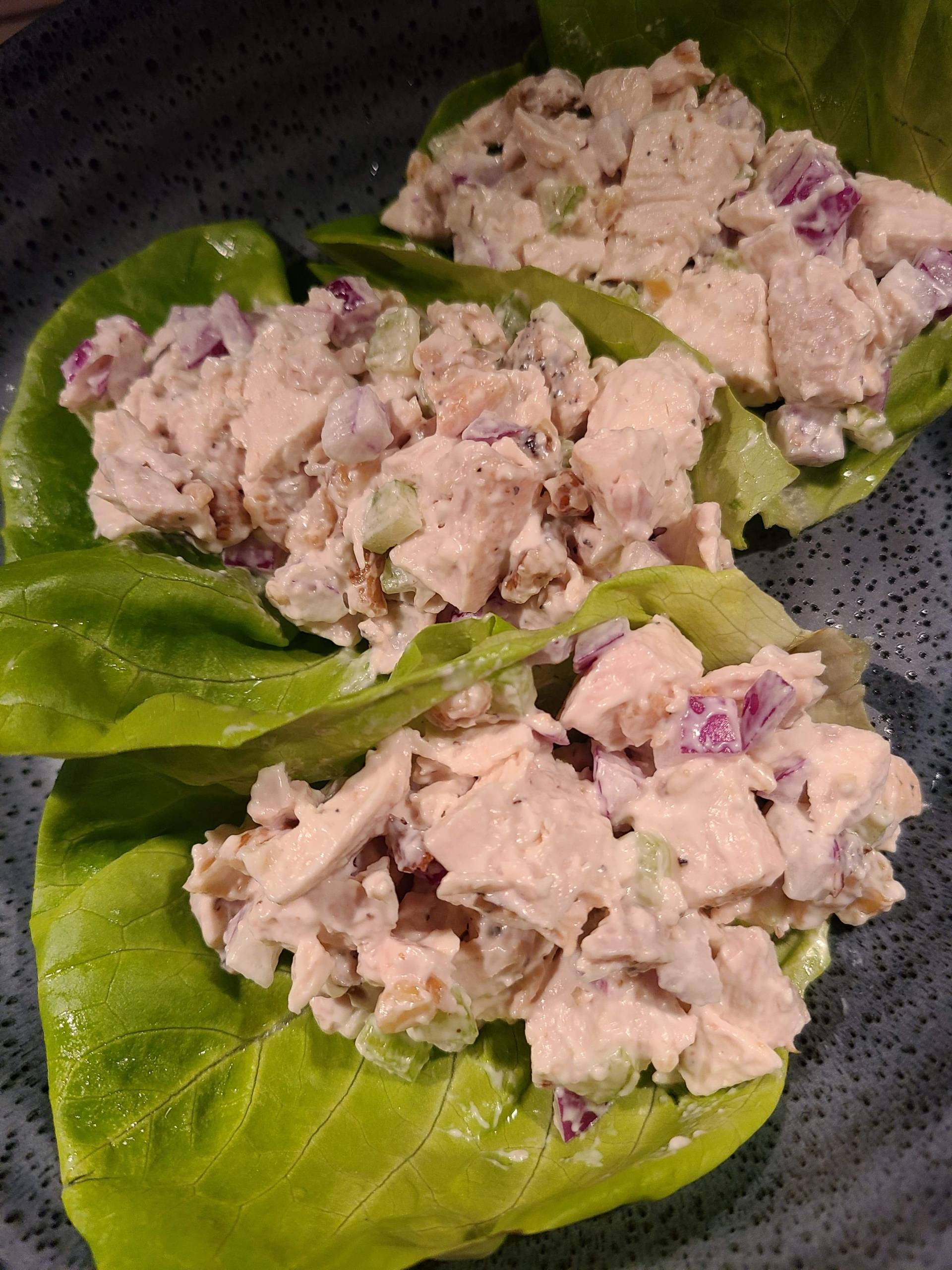 Chicken Salad Lettuce Wraps