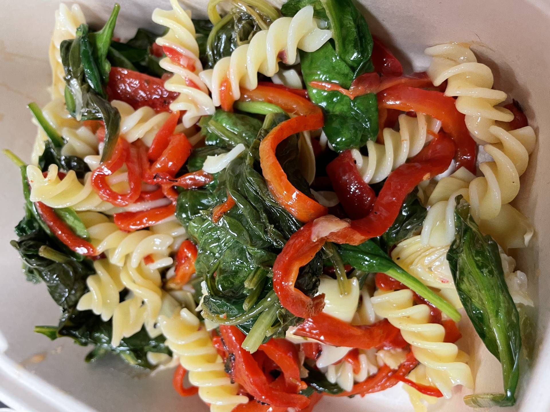 Spring Gf Pasta with vegetables