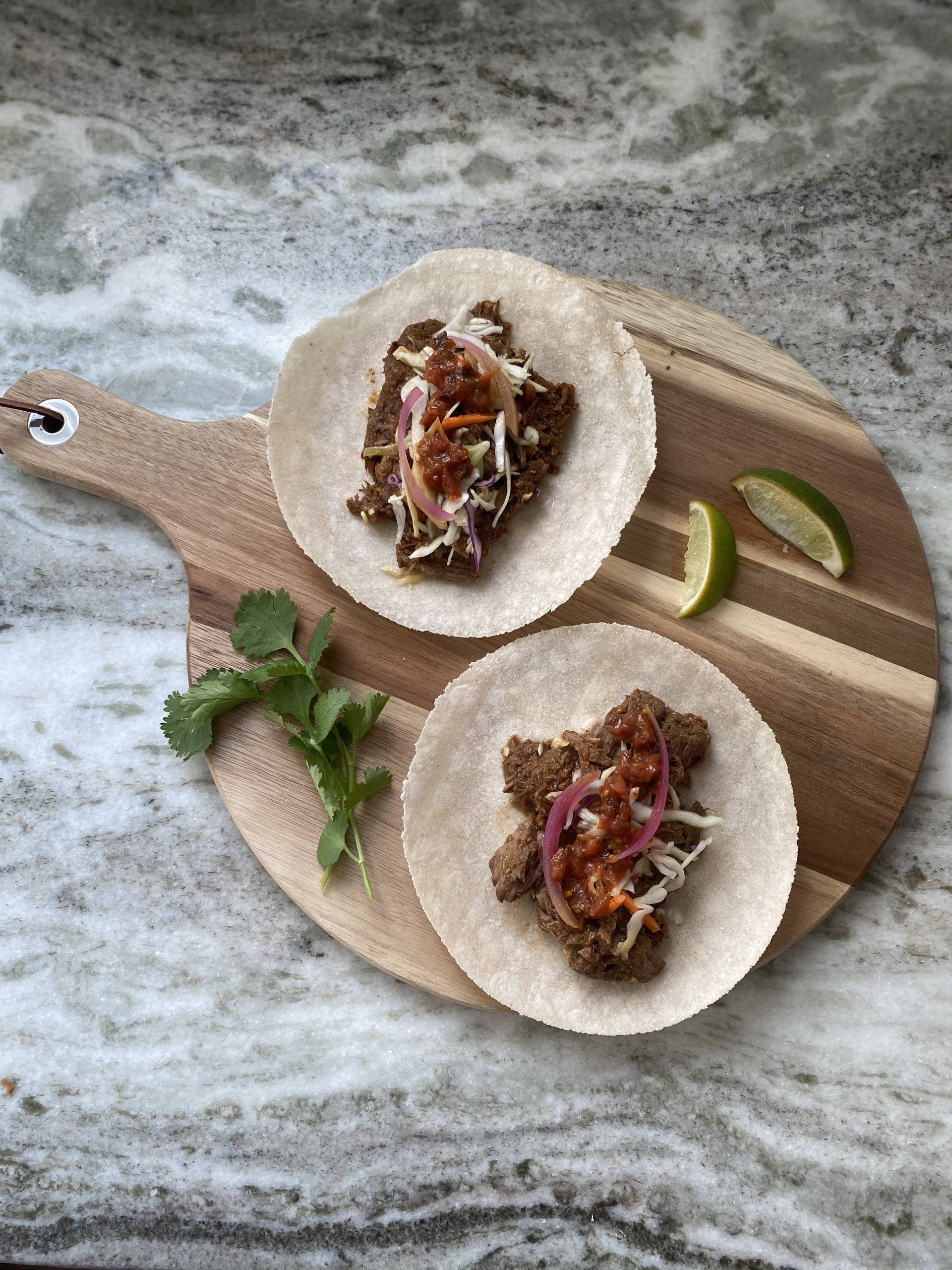 Braised Beef Tacos