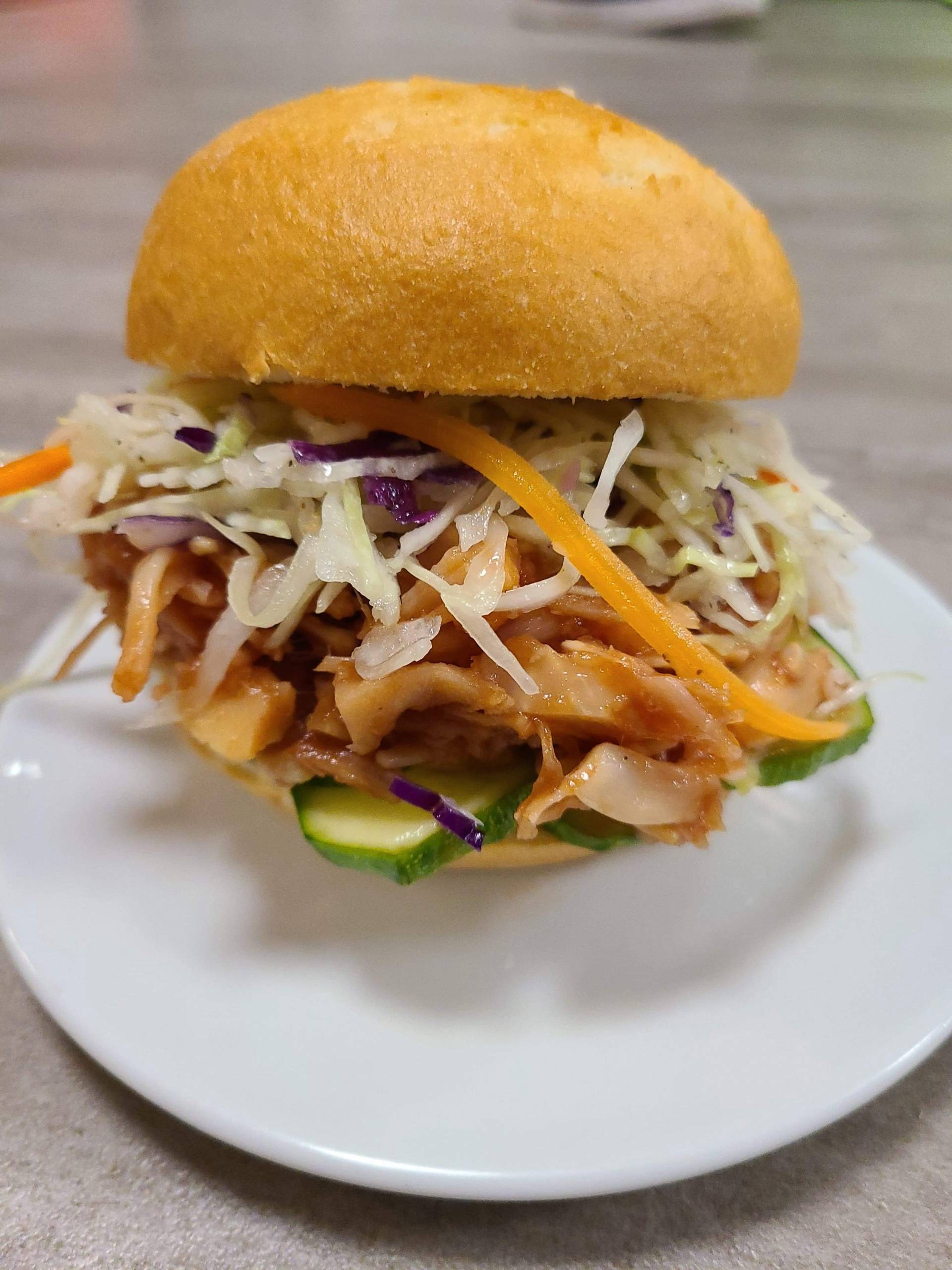 BBQ Pulled Jackfruit Sandwich