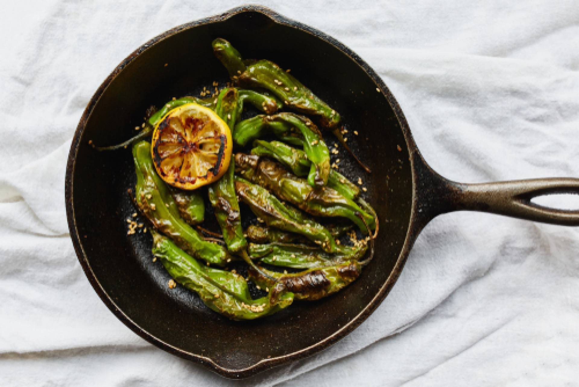 Blistered Shishito Peppers Blistered Shishito Peppers