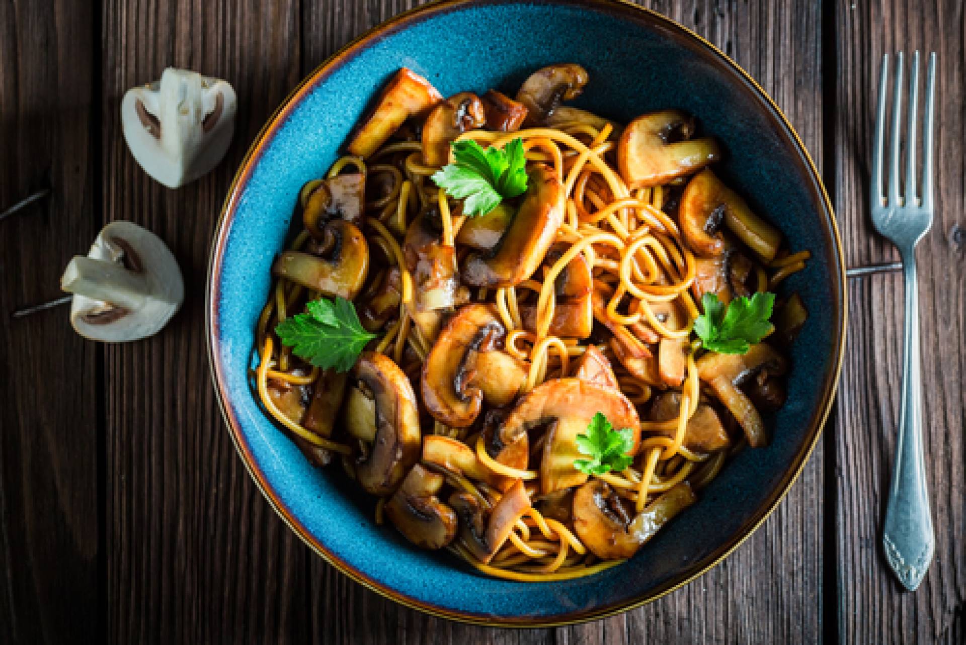 Mushroom Bolognese