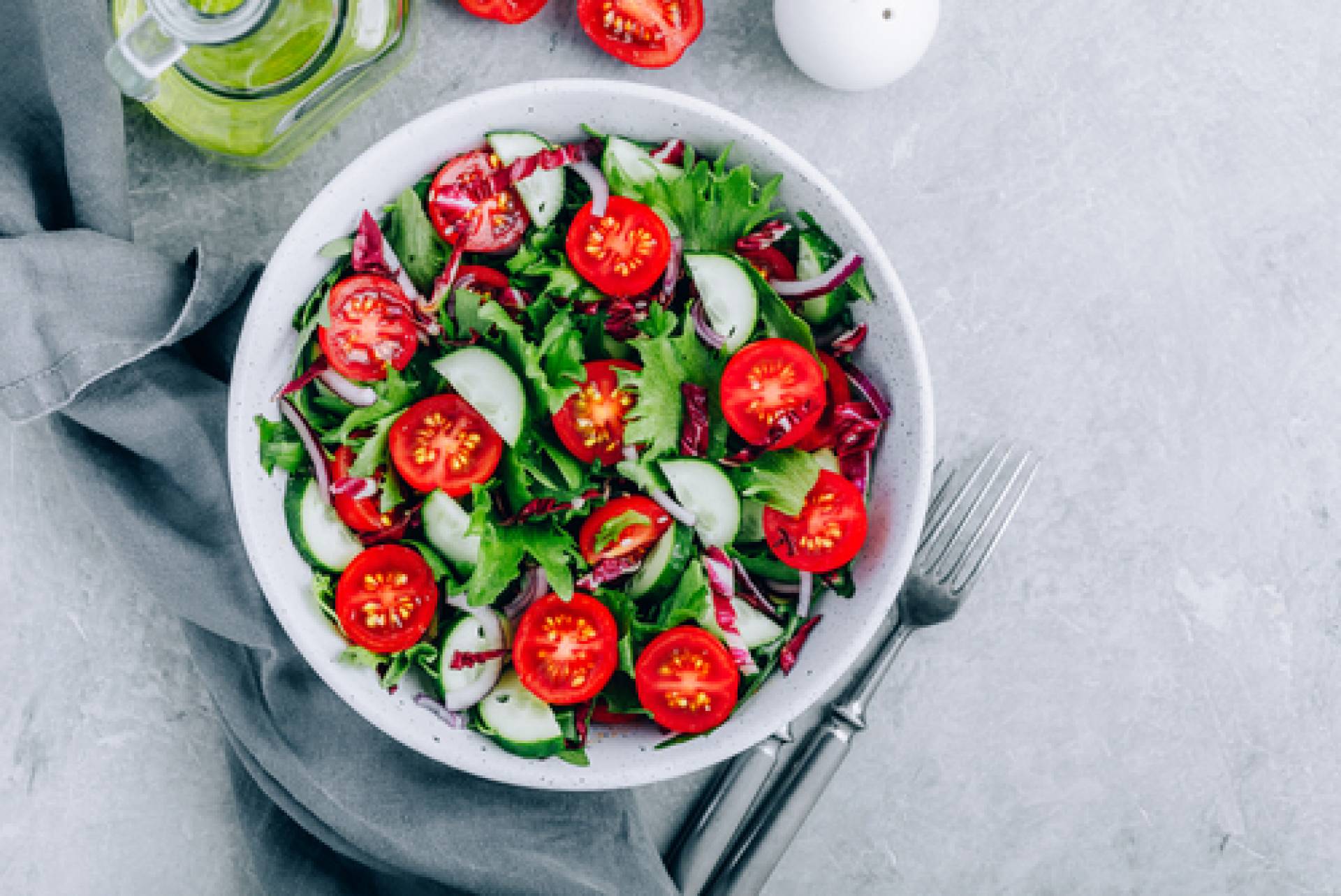 Local Romaine Salad-grilled chicken