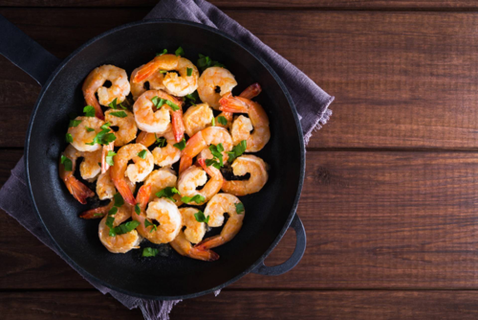 Pineapple Chipotle Glazed Shrimp