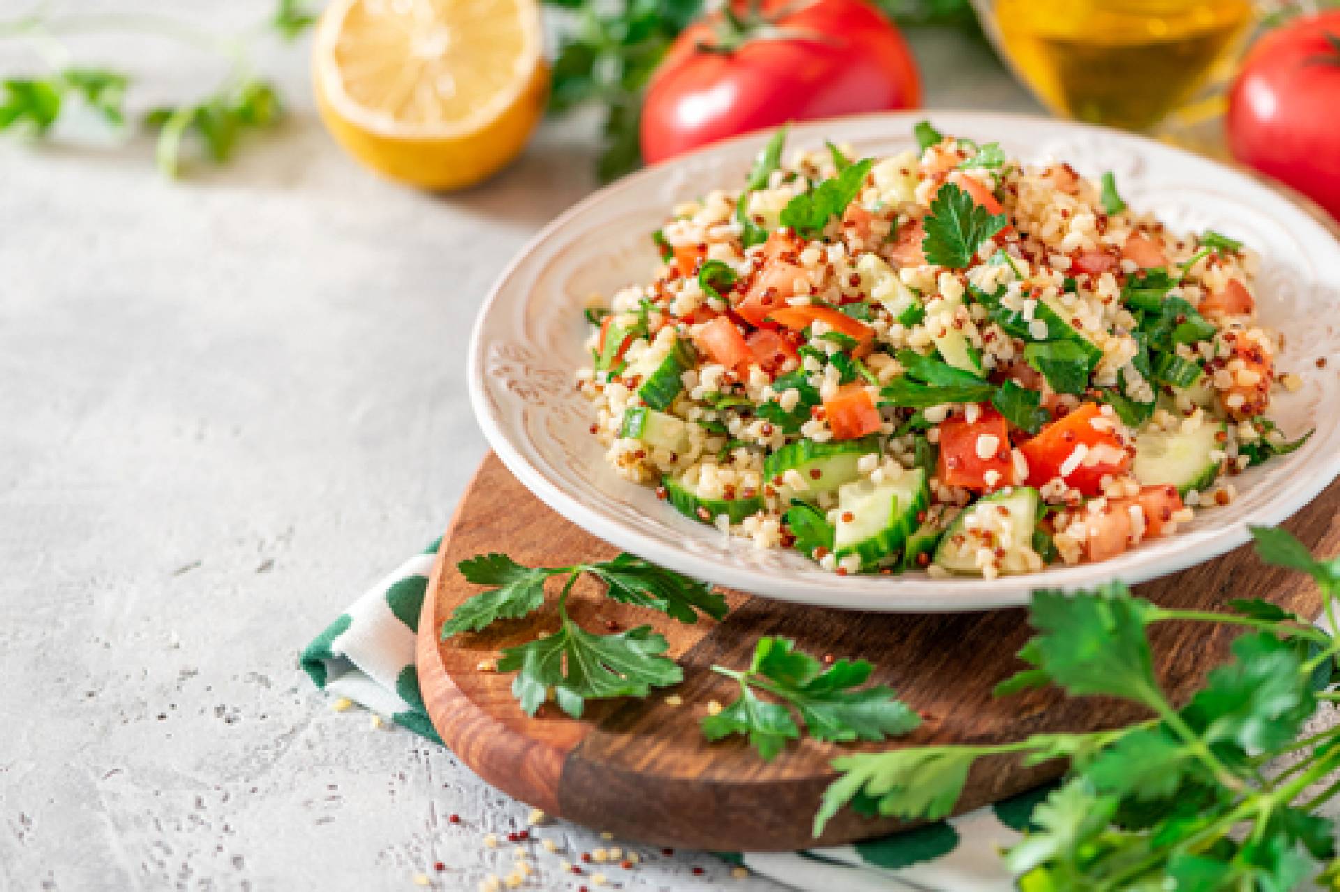 Summer Harvest Salad - shrimp