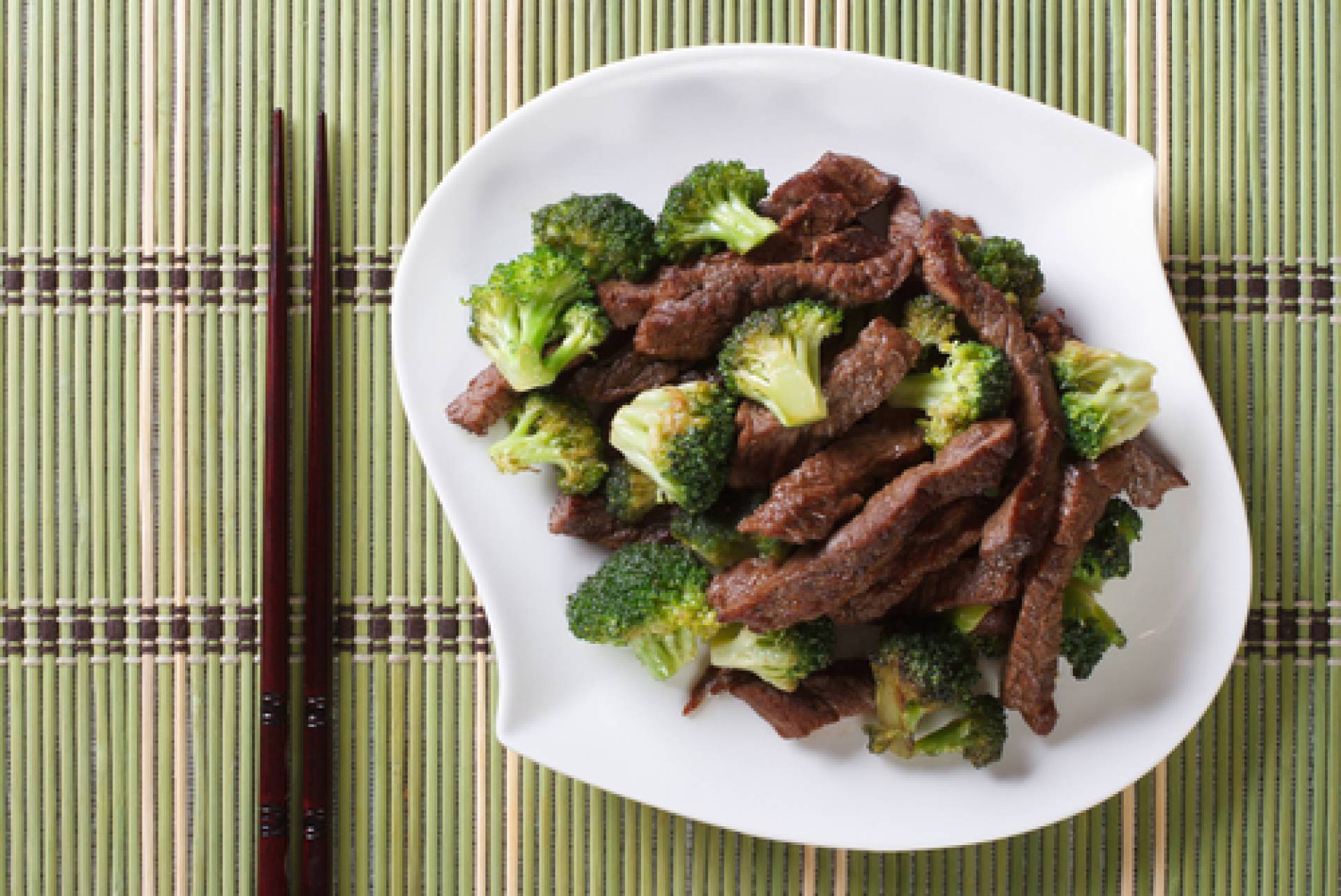 General Tso’s Beef and Broccoli