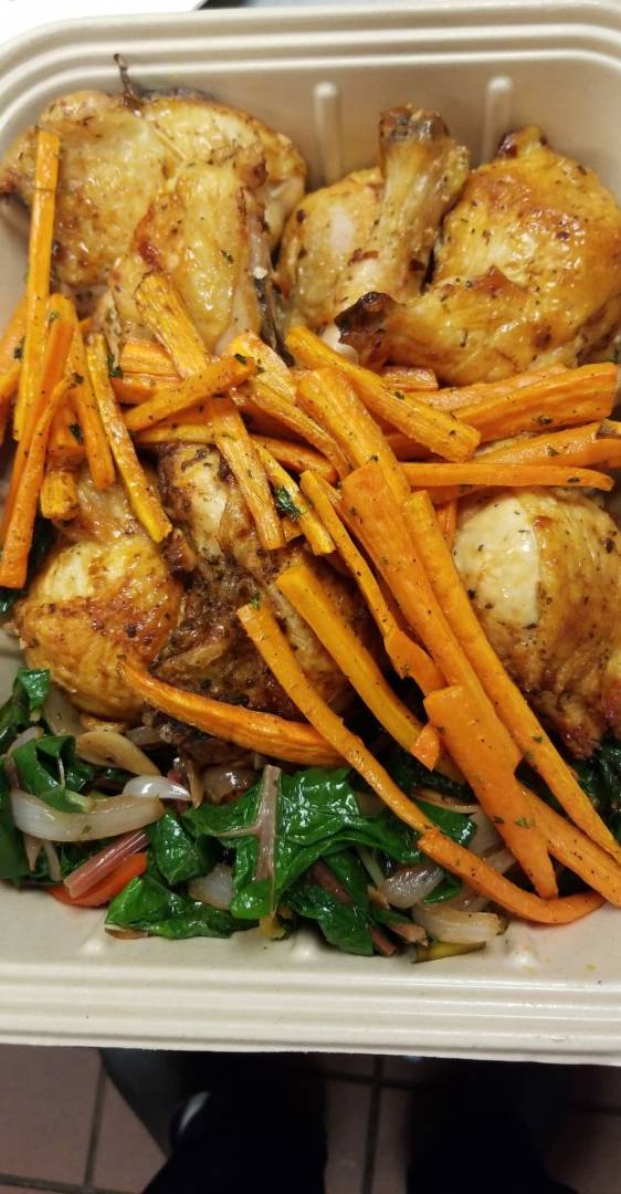 Roasted herb & lemon chicken