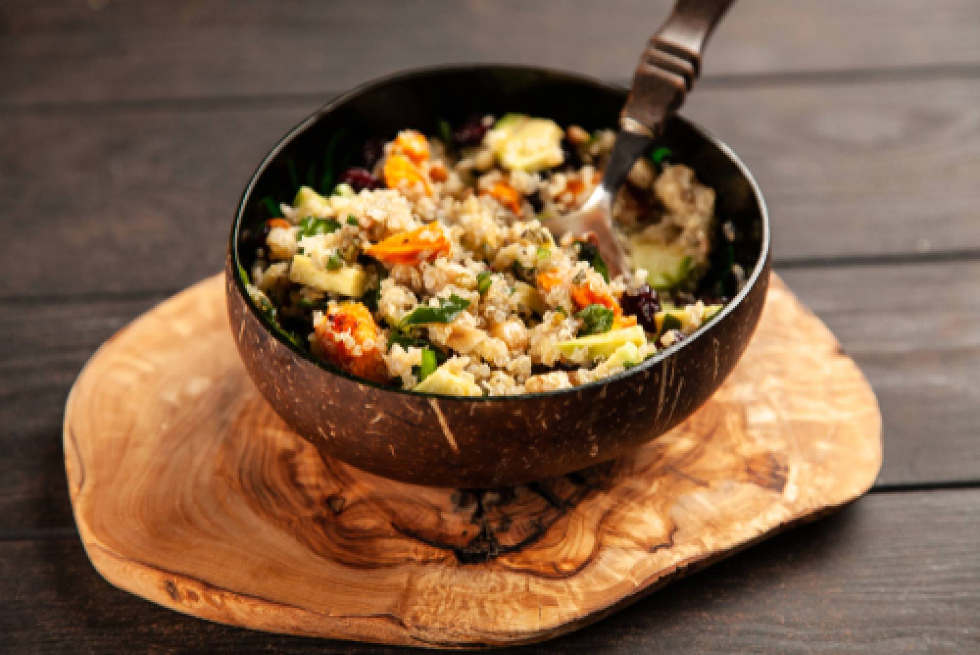 Ancient Grain Salad-Salmon