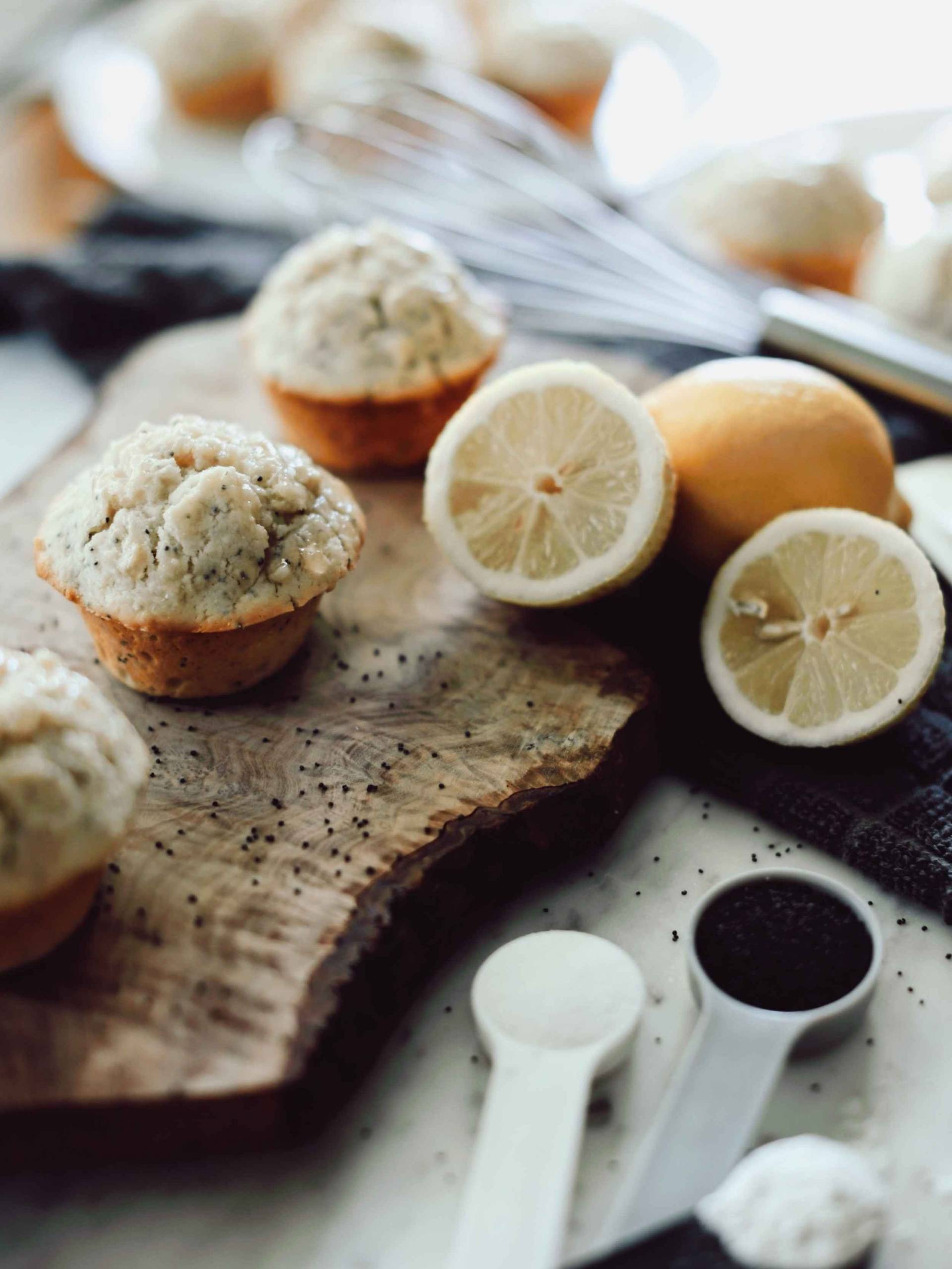 Lemon Poppyseed Mini Muffins