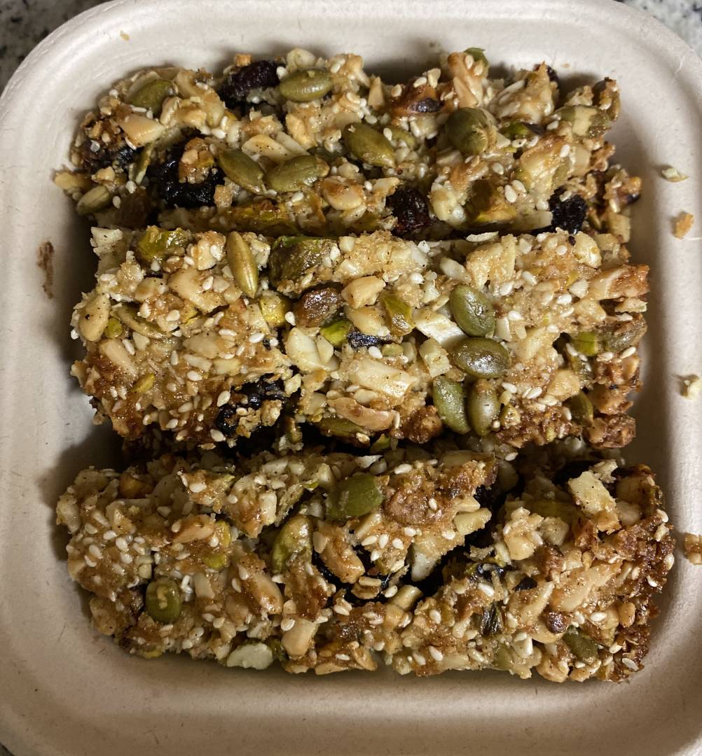 Cranberry granola bars