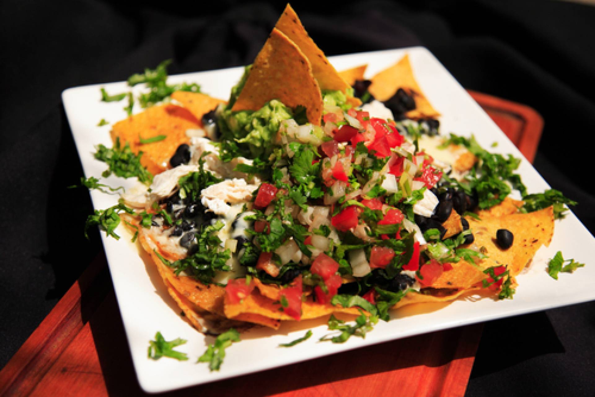 Black Bean Nachos Black Bean Nachos