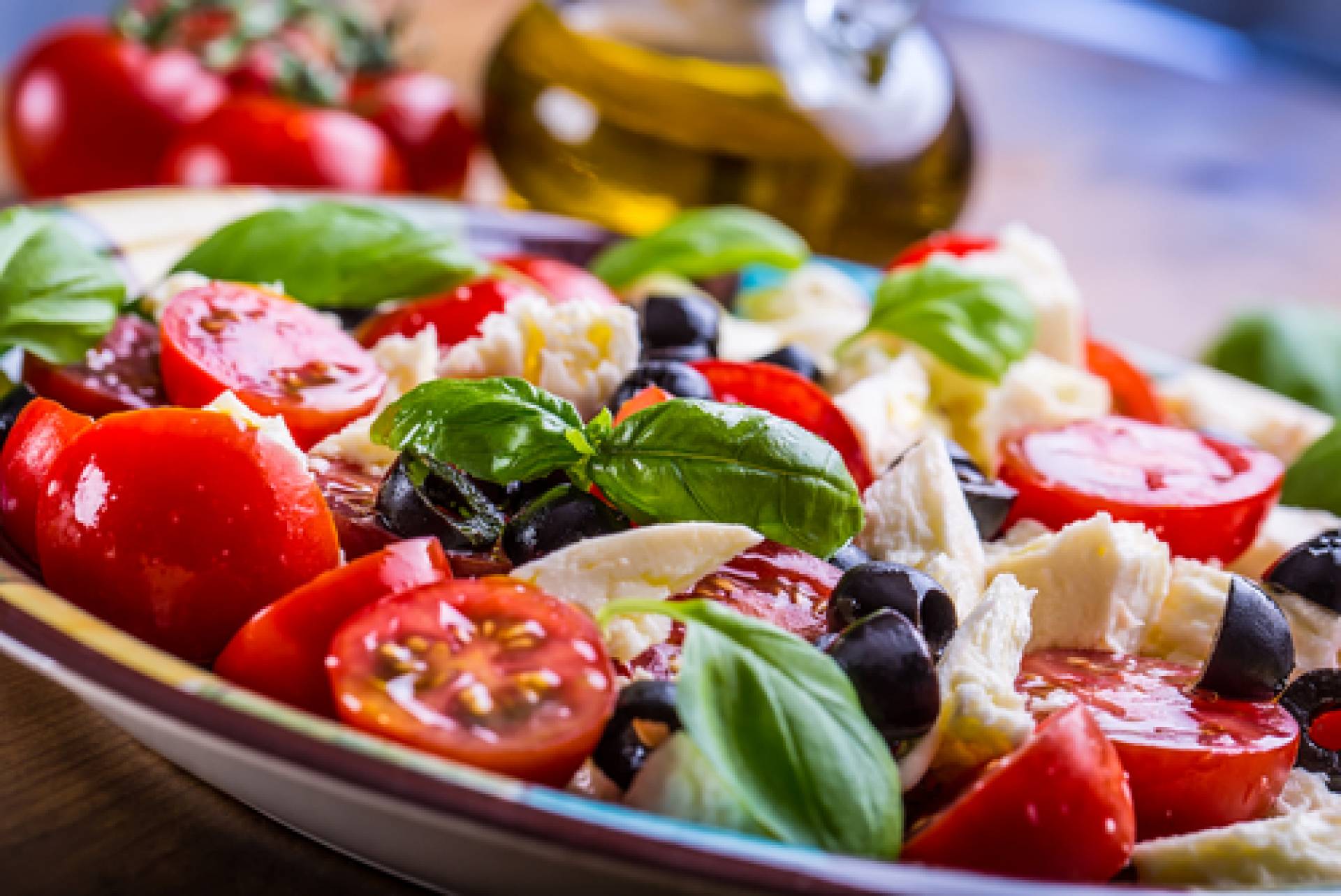 Vegetarian Antipasto-Black Bean Burger