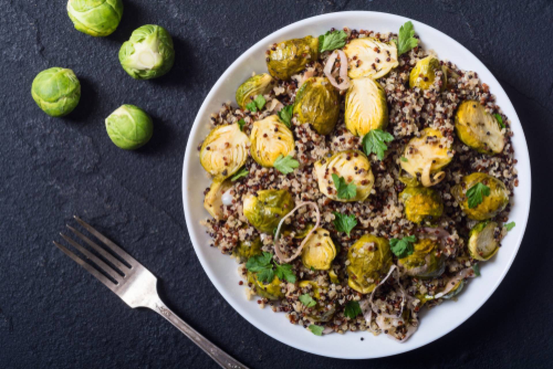 Quinoa & Wild Rice Grain Bowl-Shrimp