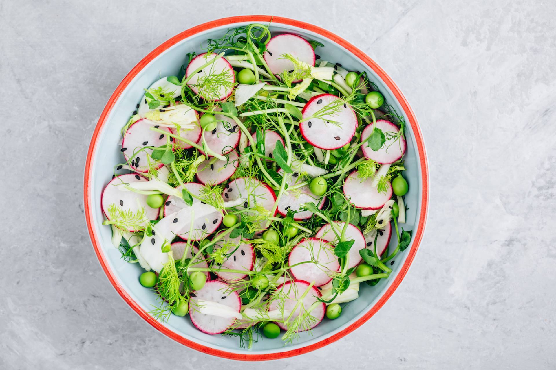 Spring Salad-Salmon