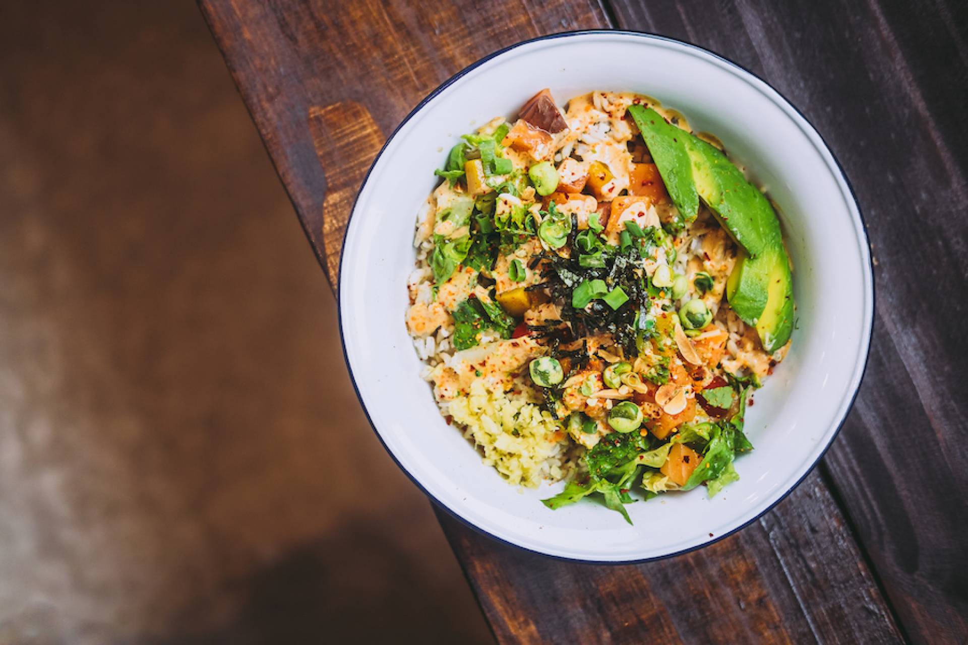 Spring Goddess Grain Bowl-Shrimp