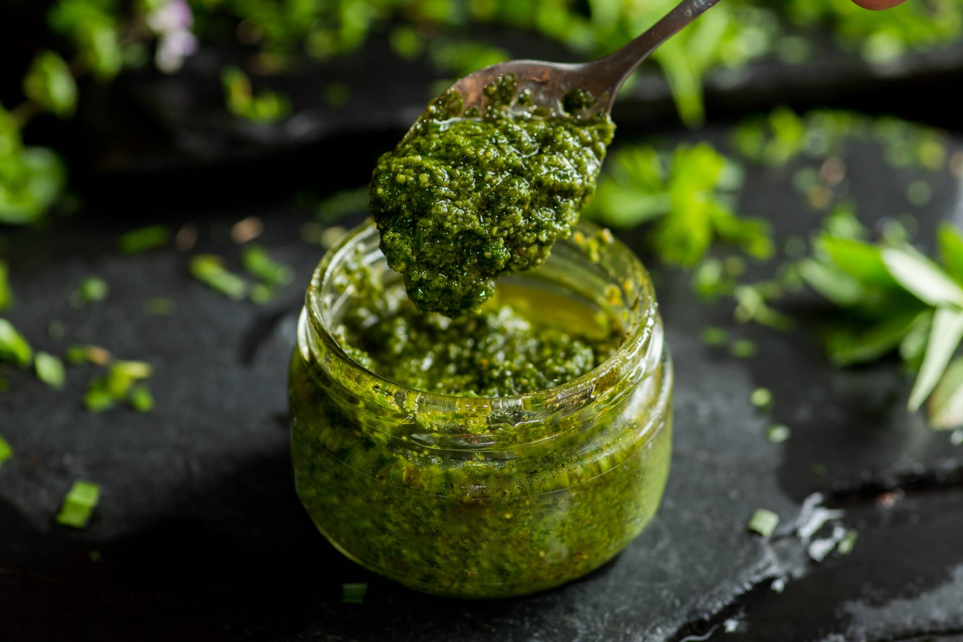 Basil Pesto Side