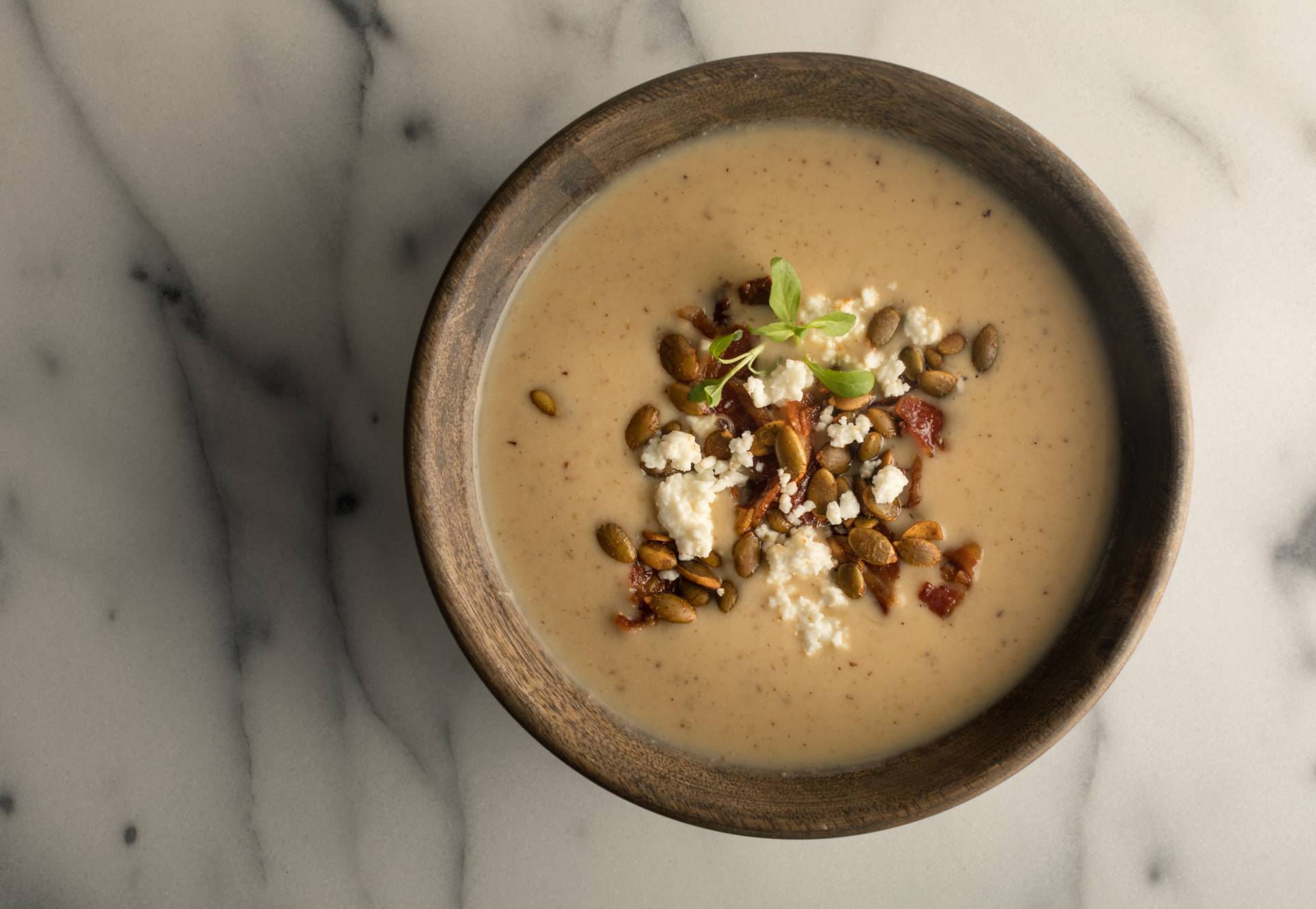 Roasted Cauliflower Bisque