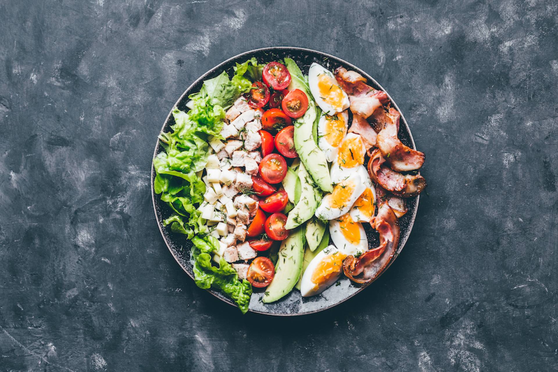 Sunny California Salad-Steak