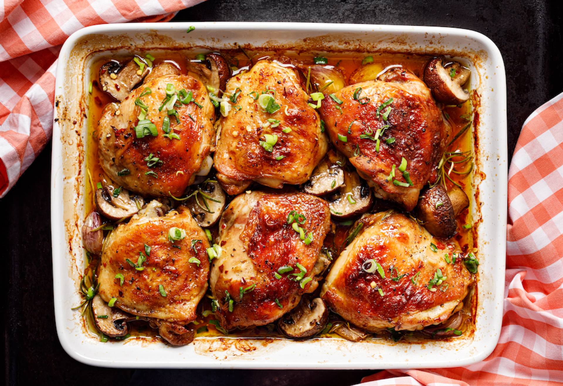 Garlic Chicken Thighs